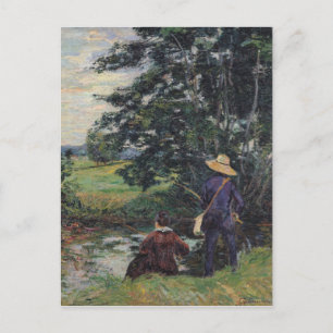 The Anglers, c.1885 Briefkaart