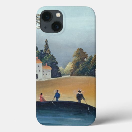 The anglers, c.1908-09 (olie op canvas) Case-Mate iPhone case (Achterkant)