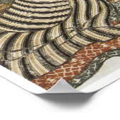 The Angry Drinker, Kiyomitsu II, 1830 Poster (Hoek)