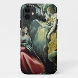 The Annunciation, c.1575 (olie op canvas) iPhone 11 Hoesje