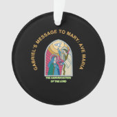 The Annunciation of the Lord (devant)