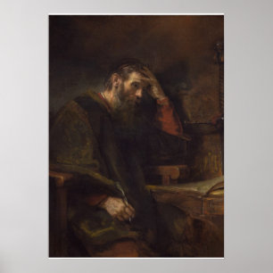 The Apostle Paul, c.1657 (olie op canvas) Poster