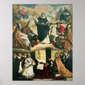 The Apotheosis of St. Thomas Aquinas, 1631 Poster (Voorkant)