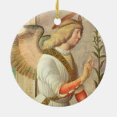 The Archangel Gabriel (panel) Keramisch Ornament (Achterkant)