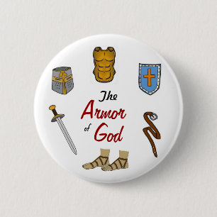 The Armor of God Button