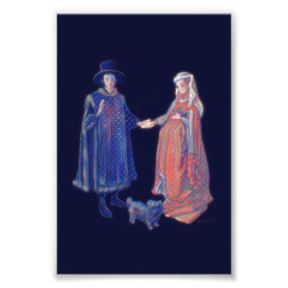 The Arnolfini Portrait ? Foto Afdruk