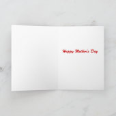 The Art of Mother's Day Kaart (Binnen)