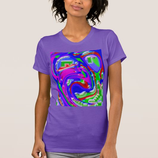 The Artist and His Flashes of Creativity T-shirt (Voorkant)