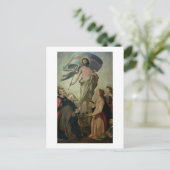 The Ascension of Christus, 1595 (olie op het panee Briefkaart (Staand voorkant)