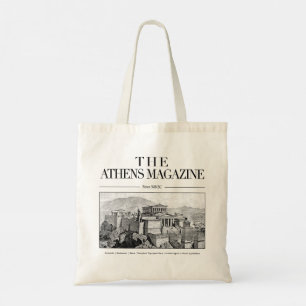 The Athens Magazine Tote, Historische Stad Athene Tote Bag