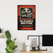 The Atlantic Wolffish Escape Concept Art Poster (Thuiskantoor)