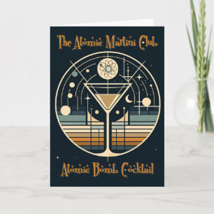 The Atomic Martini Club Atoombom Cocktail Kaart