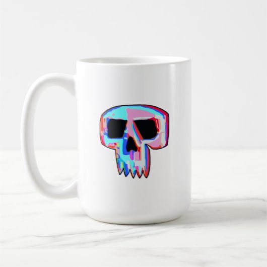 Thé au crâne néon et Mug de café (Gauche)