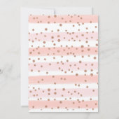 Thé au pays des merveilles Invitation d'anniversai (Dos)