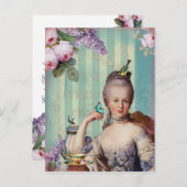 Thé au Petit Trianon Briefkaart (Voorkant / Achterkant)