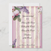 Thé au Petit Trianon - roos Kaart (Achterkant)