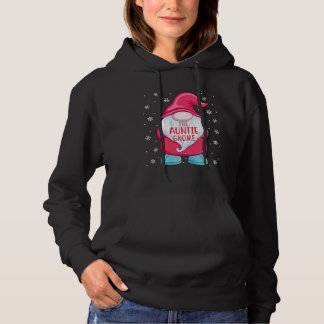 The Aunt Gnome  Gnome Elf Christmas Aunt Matching  Hoodie