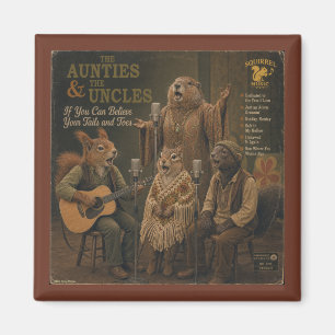 The Aunties & the Uncles: een Parodie Magneet