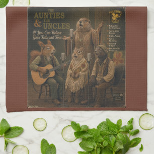 The Aunties & the Uncles: een Parodie Theedoek