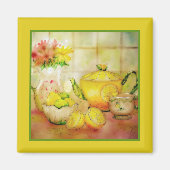 Thé avec aimant citron (Devant)