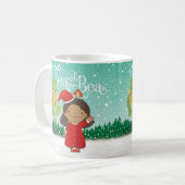 Thé avec la tasse de Noël de Bea (Devant gauche)