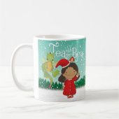 Thé avec la tasse de Noël de Bea (Gauche)