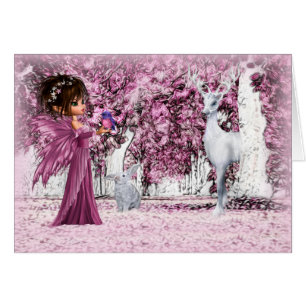 The Awakening Enchanted Forest Fantasy Art Blank