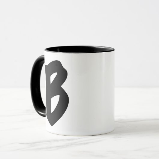 The "B" Mug (Devant gauche)