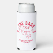 The Bach Club Personalized Slim Can Cooler (Seltzer Voorkant)