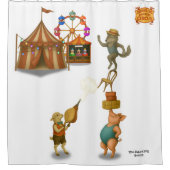 The Balancing Bunch Douchegordijn (Voorkant)