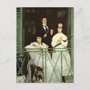 The Balcony - Edouard Manet Briefkaart