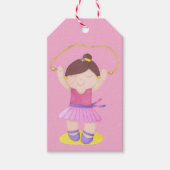 The Ballerina Jumping Rope Cadeaulabel (Voorkant)
