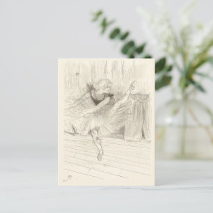 The Ballet Dancer, Toulouse-Lautrec Briefkaart