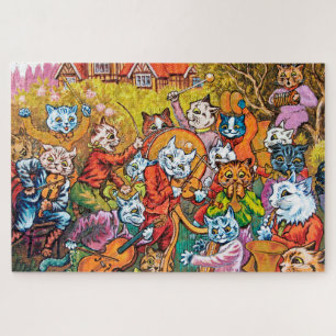 The Band Plays, Louis Wain Legpuzzel