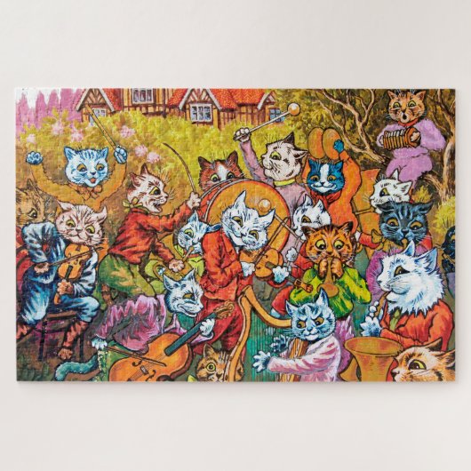 The Band Plays, Louis Wain Legpuzzel (Horizontaal)