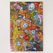 The Band Plays, Louis Wain Legpuzzel (Verticaal)