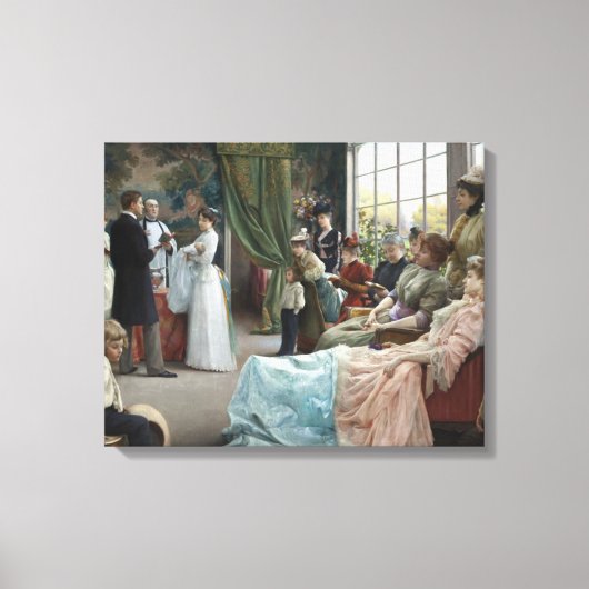 The Baptism Canvas Afdruk (Voorkant)