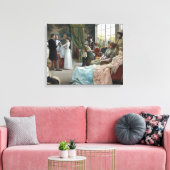 The Baptism Canvas Afdruk (Insitu (Woonkamer))