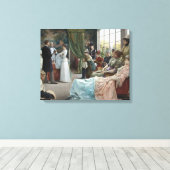 The Baptism Canvas Afdruk (Insitu (Houten vloer))