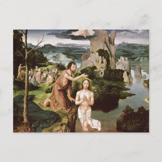 The Baptism of Christus, c.1515 Briefkaart (Voorkant)