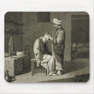 The Barber, uit boekdelen II en handelsartikelen v Muismat