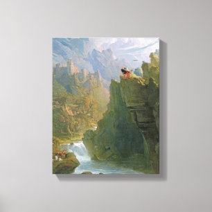 The Bard, c.1817 (olie op canvas) Canvas Afdruk