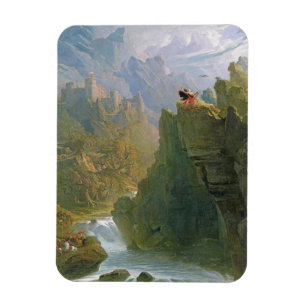 The Bard, c.1817 (olie op canvas) Magneet