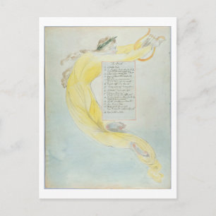 'The Bard', design 52 uit 'The Poems of Thomas Gr' Briefkaart