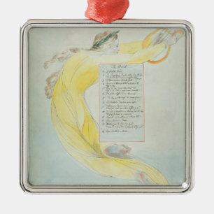 'The Bard', design 52 uit 'The Poems of Thomas Gr' Metalen Ornament