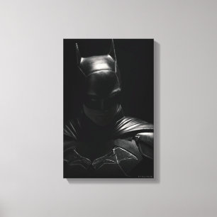 The Batman in Shadow Canvas Afdruk