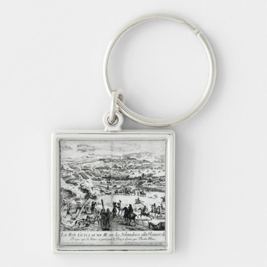 The Battle of the Boyne, c.1690 Sleutelhanger (Voorkant)