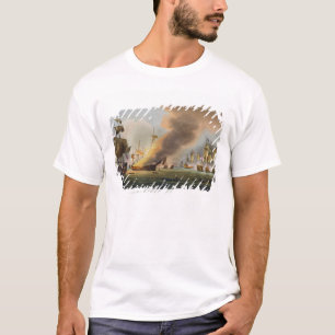 The Battle of Trafalgar, 21 oktober 1805, engrav T-shirt
