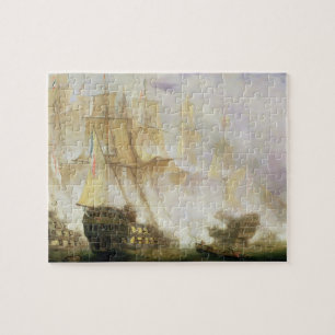 The Battle of Trafalgar, c.1841 (olie op canvas) Legpuzzel