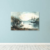 The Bay of Annapolis, c.1880 Canvas Afdruk (Insitu (Houten vloer))